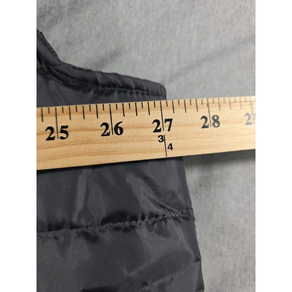 NWT ECKO UNLTD.‎ Hooded Puffer Vest 2XL Black/Gray Hood and Rhino Logo - Picture 5 of 6